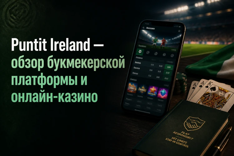 Puntit Ireland - обзор букмекерской платформы и онлайн-казино
